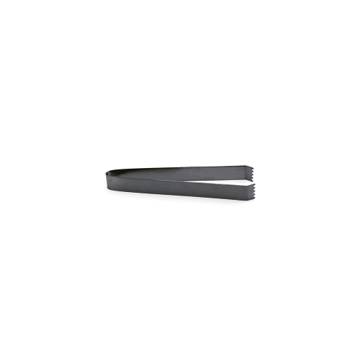 Tokyo Brushed Stainless Tongs, Matte Black